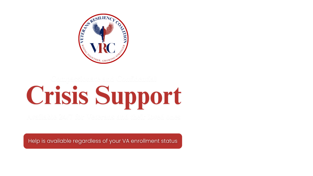 Compassionate and Confidential Crisis Support Available 24/7 for Veterans and their loved ones Help is available regardless of your VA enrollment status